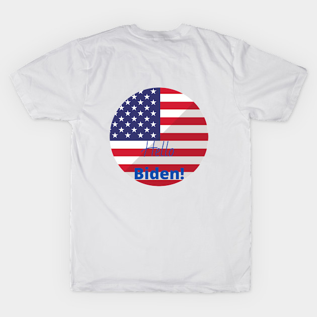 Hellow Biden and flag USA by Artletar